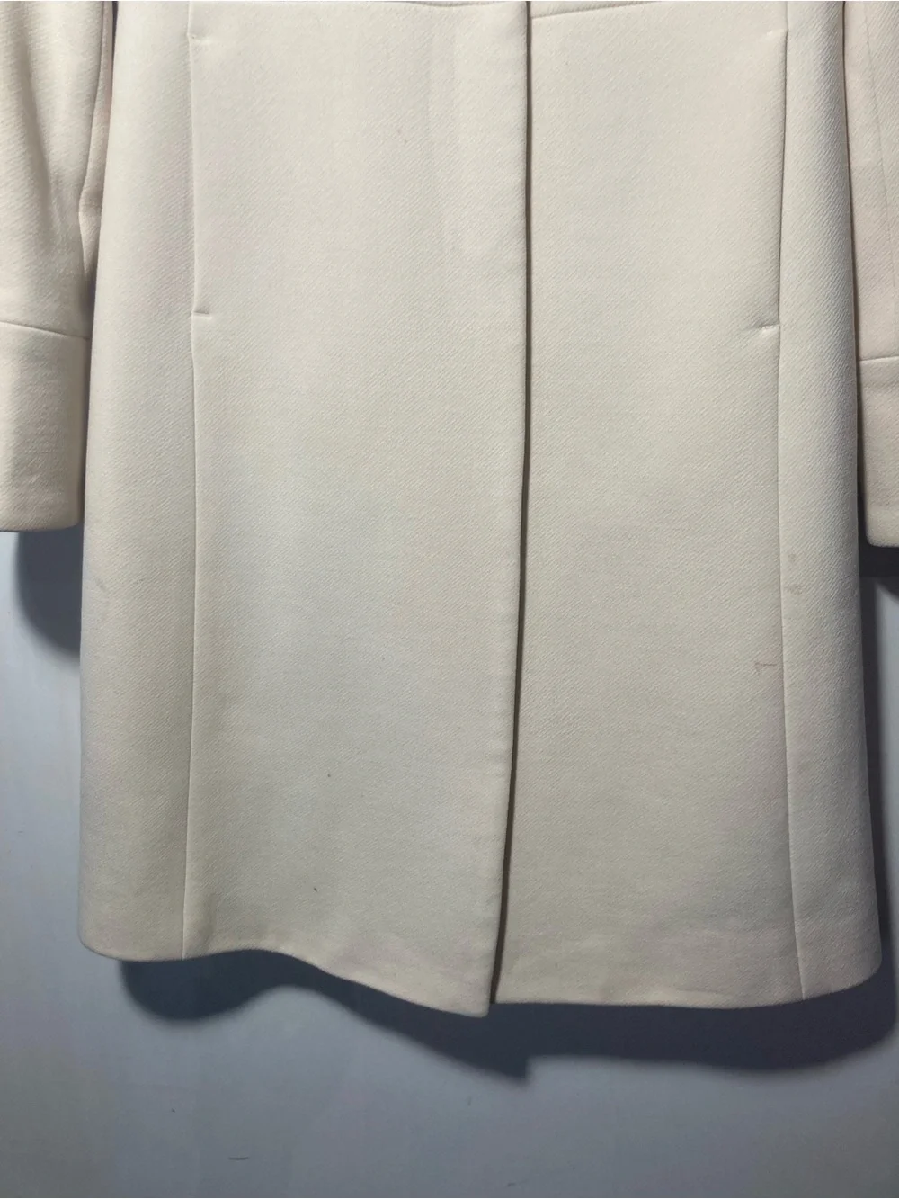 J. Crew Vintage Classic Lady Day Wool Coat A-Line Defined Waist & Pockets Size 2